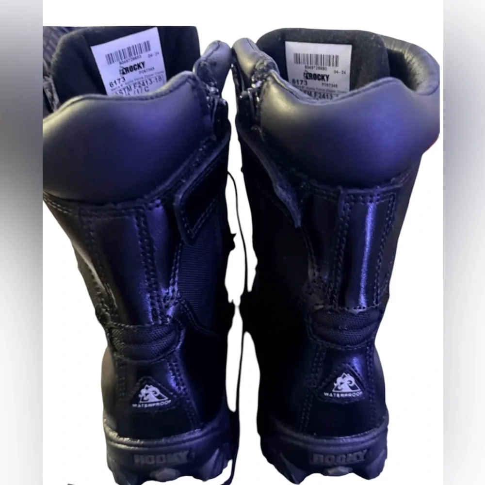 Rocky Black Tactical Composite-Toe Duty Boots